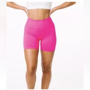 Ziya Hustle Compression Shorts Hot Pink